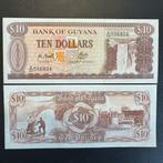 Guyana - 10 Dollars UNC - P 23 f - 739, Postzegels en Munten, Ophalen of Verzenden, Overige landen, Los biljet