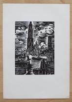 Houtsnede Frans Masereel: DE REDE VAN ANTWERPEN, Verzenden