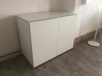2 identieke witte dressoirs, Huis en Inrichting, Ophalen, Modern, discreet., 50 tot 100 cm, Zo goed als nieuw