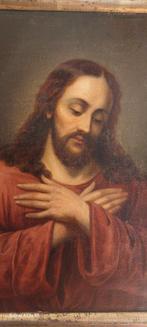 Christ peintre 19eme D apres carlo dolci peintre du 17eme, Antiquités & Art, Enlèvement ou Envoi