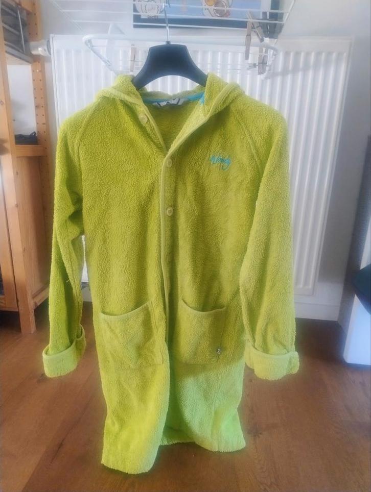 Badjas uit badstof Woody maat 12 jaar (zware kwaliteit), Kinderen en Baby's, Kinderkleding | Maat 152, Ophalen of Verzenden