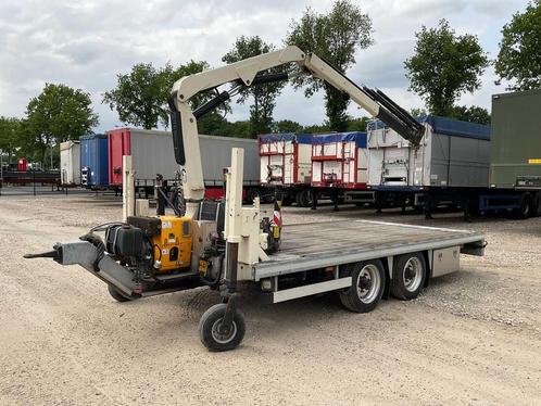 Kuiper Kupa 100 FASSIE F40B 24 kraanAanhangwagen, Auto diversen, Aanhangers en Bagagewagens, Gebruikt