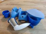 Kaasrasp Tupperware, Ophalen, Zo goed als nieuw, Blauw, Overige typen