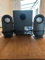 LOGITECH PC luidsprekers met subwoofer Zwart, Enlèvement, Comme neuf, Logitech