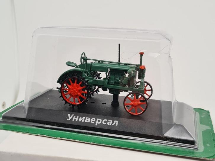 Universal Tractor USSR Rusland Sovjet Unie 1/43, Hobby en Vrije tijd, Modelauto's | 1:43, Zo goed als nieuw, Tractor of Landbouw