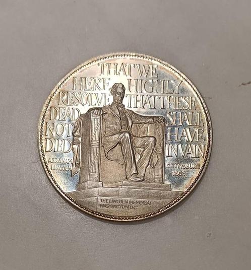 Zilveren Medaille USA 'For Peace and Justice' 1963, Postzegels en Munten, Munten | Amerika, Losse munt, Zilver, Ophalen