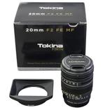 TOKINA FIRIN 20MM F2 FE VOOR FULL FRAME SONY, Audio, Tv en Foto, Ophalen of Verzenden, Nieuw, Groothoeklens