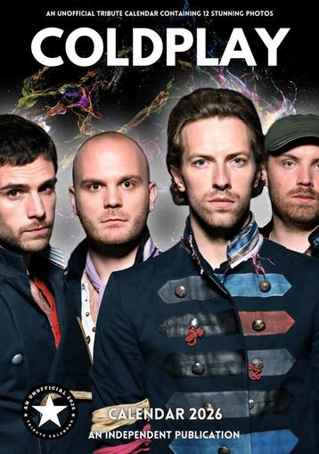 Calendrier Coldplay 2026, Enlèvement ou Envoi, Calendrier annuel, Neuf
