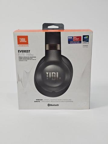 JBL Everest Elite 750NC - Draadloze on-ear koptelefoon Zwart beschikbaar voor biedingen