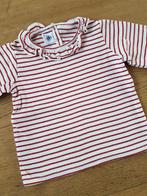 PETIT BATEAU - Jolie blouse lignée rouge - T.24 mois/86 cm, Kinderen en Baby's, Babykleding | Maat 86, Petit Bateau, Meisje, Shirtje of Longsleeve