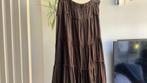 Bruine maxi rok., Kleding | Dames, Rokken, Ophalen of Verzenden, Zo goed als nieuw, Maat 34 (XS) of kleiner, Bruin