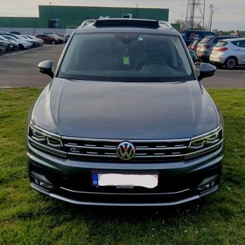 VW Tiguan R-Line Allspace 2.0 TDI — 2018, Cuir, Argent ou Gris, Achat, 6 portes