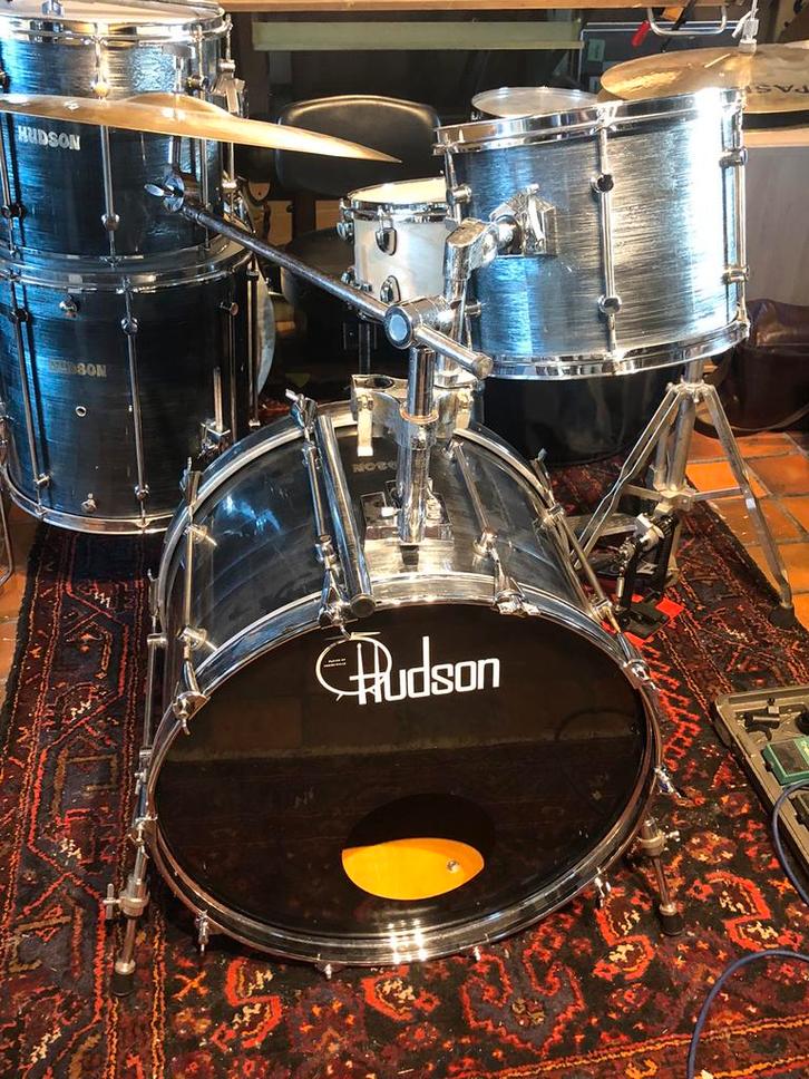 Hudson (sonorus) beech shells. Jaren 70, Muziek en Instrumenten, Drumstellen en Slagwerk, Gebruikt, Premier, Ophalen