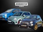 GEZOCHT ABARTH TE KOOP * 595 of 695 met weinig km, Zwart, Bedrijf, Handgeschakeld, Metaalkleur