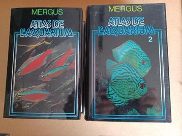 Atlas de l'aquarium MERGUS volume 1 et 2 disponible aux enchères