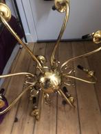 8-armige bronzen kroonluchter, oud, Antiek en Kunst, Ophalen, Brons