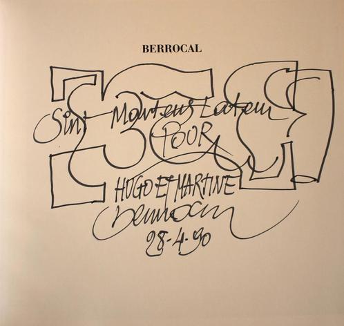 Jean-Louis Ferrier - Berrocal (gesigneerd) -1989, Boeken, Kunst en Cultuur | Beeldend, Gelezen, Ophalen of Verzenden