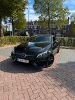 Mercedes c200 coupe full black amg line, Auto's, Mercedes-Benz, Automaat, Achterwielaandrijving, 4 cilinders, Zwart