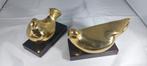 Set van twee abstracte, gestileerde vogels sculpturen, Ophalen of Verzenden