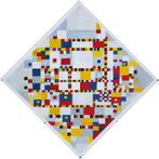 Victory boogie woogie van Mondriaan, olieverfreplica, Envoi