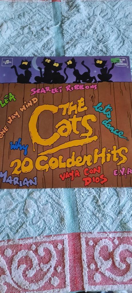 lp The Cats '20 golden hits', Cd's en Dvd's, Vinyl | Pop, Zo goed als nieuw, 1960 tot 1980, Overige formaten, Ophalen of Verzenden