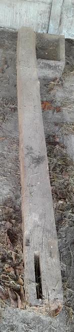 Rustieke houten balk, Tuin en Terras, Ophalen, Gebruikt, 250 cm of meer, Balken