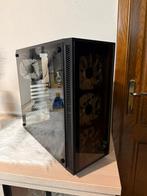 Sharkoon tg4 blauwe led game pc case, Computers en Software, Ophalen