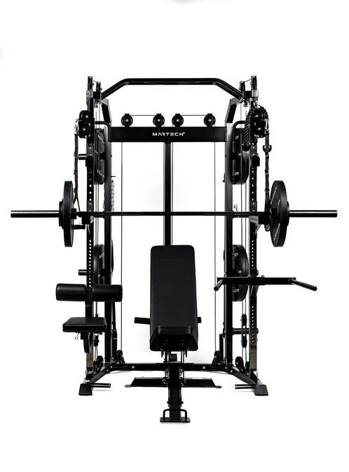 Martech M1+ multifunctioneel power rack / cable station, Sport en Fitness, Fitnessapparatuur, Krachtstation, Armen, Benen, Borst
