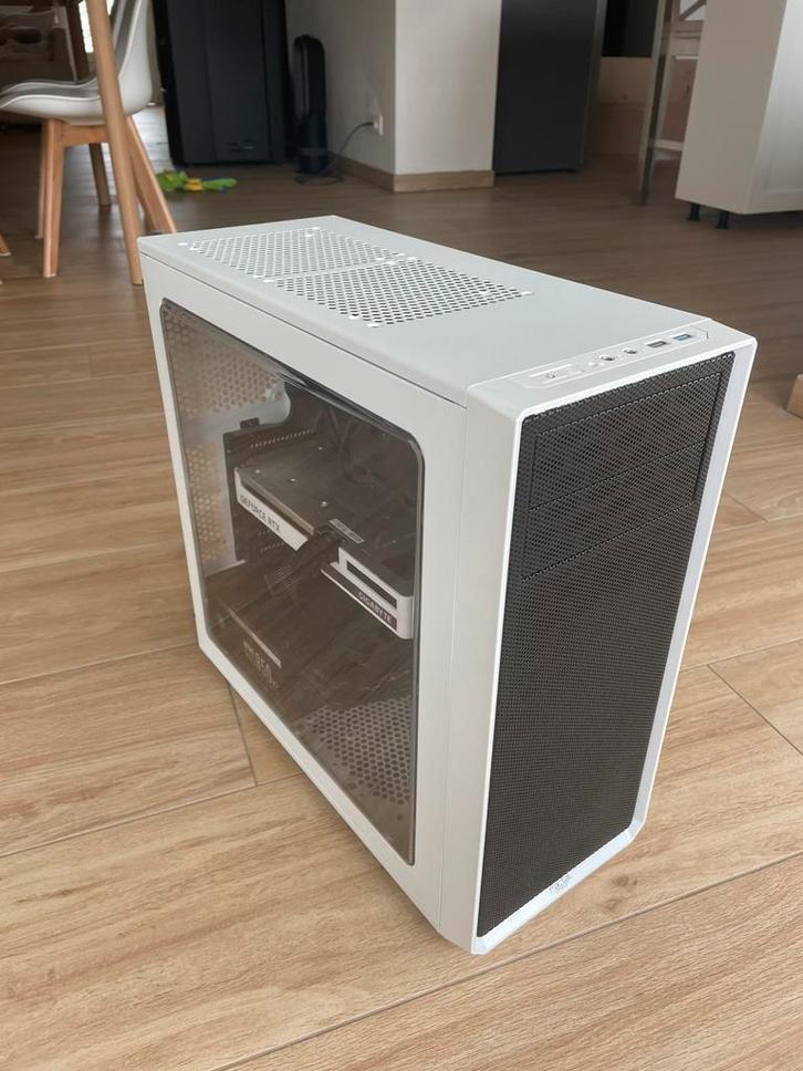 PC Gaming RTX 3060Ti 32go RAM Boîtier Blanc, Computers en Software, Desktop Pc's, SSD, Gaming, Ophalen
