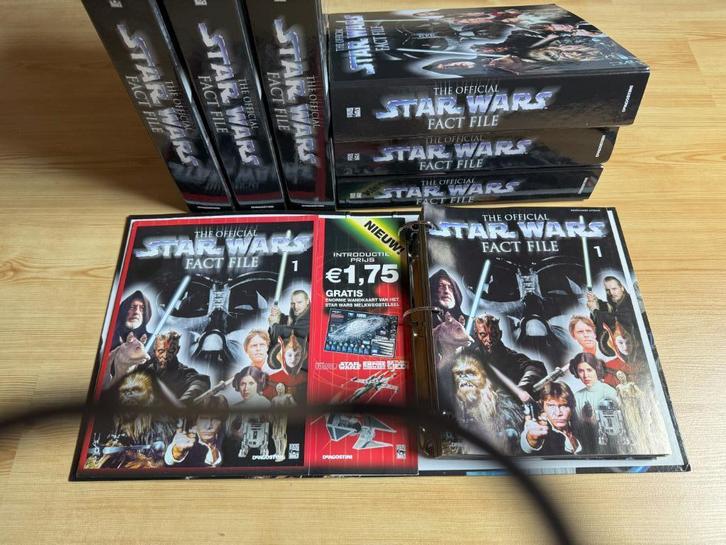 The official STAR WARS fact file (complete), Verzamelen, Star Wars, Zo goed als nieuw, Boek of Poster, Ophalen