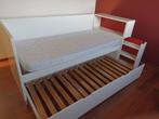 Bed met bedlade, Ophalen, Gebruikt, 180 cm of meer, 85 tot 100 cm