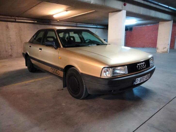 Audi 80, Auto's, Audi, Particulier, Benzine, Euro 1, Berline, 4 deurs, Handgeschakeld, Overige kleuren, Overige kleuren, Stof