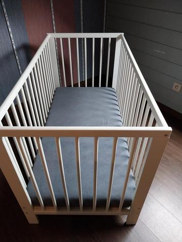 Ikea kinderbedje wit 60x120 beschikbaar voor biedingen