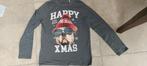 Kerst longsleeve mt 152 (zie foto's), Kinderen en Baby's, Kinderkleding | Maat 152, Ophalen of Verzenden, Gebruikt, Jongen, Shirt of Longsleeve