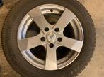 4 Aluminium auto velgen met winterbanden 15”, Auto-onderdelen, Banden en Velgen, Ophalen, Gebruikt, 15 inch, Velg(en)