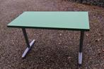 Table de bureau Ikea, Groen, Gebruikt, Ophalen of Verzenden