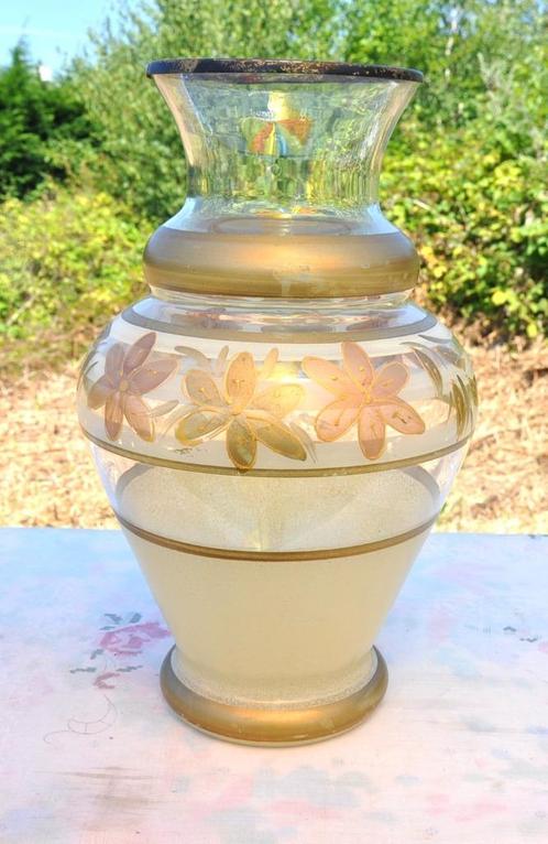 vase arte murano lean italie, Antiek en Kunst, Antiek | Glaswerk en Kristal, Ophalen of Verzenden