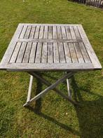 teaken bijzettafeltje, Tuin en Terras, Tuintafels, Ophalen, Gebruikt