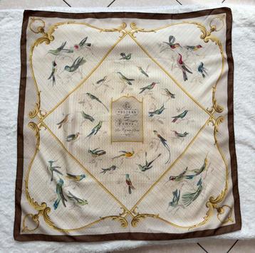Foulard Hermès La Volière des Dames, HERMÈS, Taille 38/40 (M), Pashmina, Enlèvement