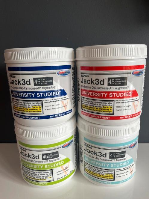 USP Labs - Jack3d pre-workout (oude formule met 1.3 dmaa), Sport en Fitness, Gezondheidsproducten en Wellness, Nieuw, Ophalen of Verzenden