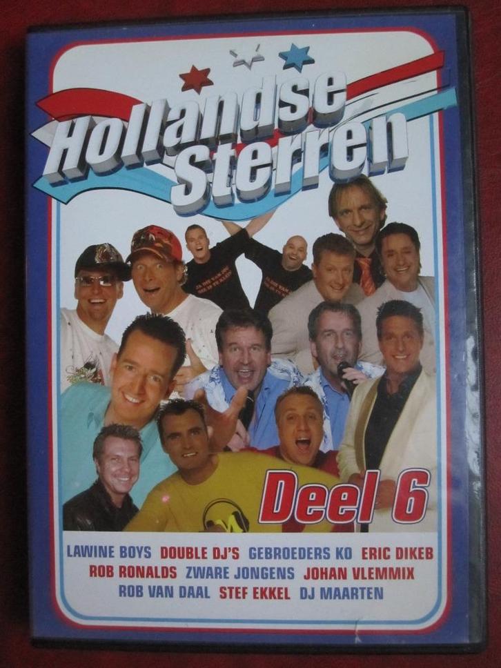 Hollandse sterren deel 6, Cd's en Dvd's, Dvd's | Muziek en Concerten, Zo goed als nieuw, Muziek en Concerten, Alle leeftijden