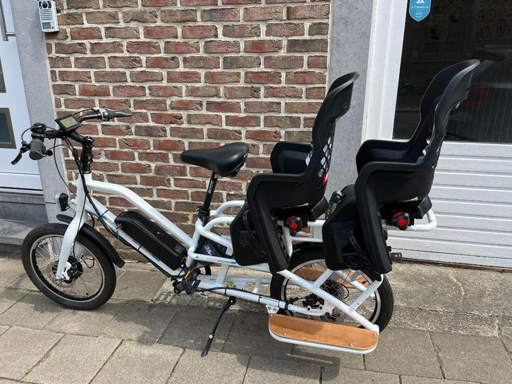 Nieuwe elektrische longtailfiets, Fietsen en Brommers, Elektrische fietsen, Nieuw, Overige merken, Minder dan 47 cm, 50 km per accu of meer