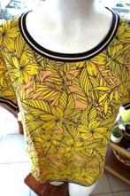 bebloemd zonnig T-shirt, Vêtements | Femmes, T-shirts, Manches courtes, Taille 38/40 (M), Jaune, Enlèvement ou Envoi