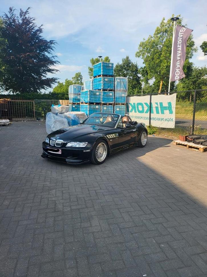 Bmw z3 1.9 widebody(prijs bespreekbaar), Auto's, BMW, Particulier, Z3, Benzine, Cabriolet, 2 deurs, Handgeschakeld, Zwart, Beige