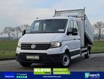 Volkswagen CRAFTER 35 2.0 ac dc kipper EURO6, Auto's, Wit, Bedrijf, Te koop, Cruise Control