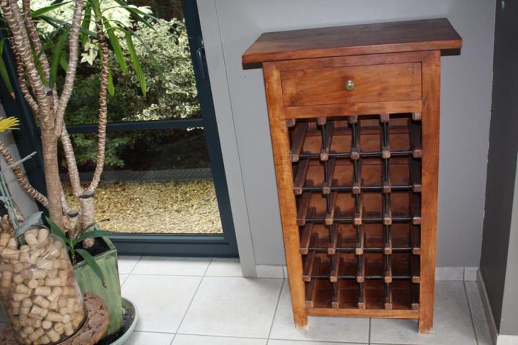 Meuble Range Bouteille de vin Retro (24), Huis en Inrichting, Overige Huis en Inrichting, Gebruikt, Ophalen