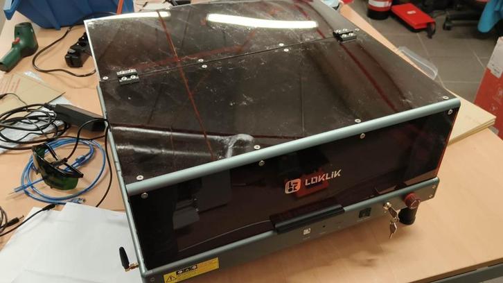 Laser cutter - LOKLiK iEngrave + cover (CN Type I plug!), Hobby en Vrije tijd, Knutselen, Zo goed als nieuw, Gereedschap of Accessoires