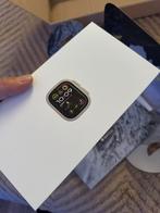 Apple Watch Ultra 2 Natural Titanium 49MM ***GESEALD***, Handtassen en Accessoires, IOS, Nieuw, Ophalen of Verzenden, Waterdicht