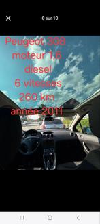 Peugeot 308 moteur 1,6 année 2011 boîte vitesse 6 propre, Auto's, Bedrijf, Te koop