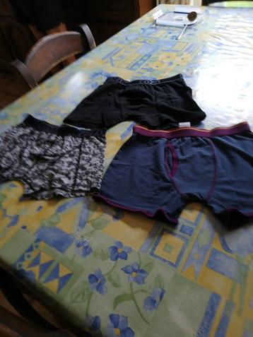 3 boxers. Taille 11-12 ans.  beschikbaar voor biedingen